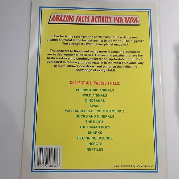 Rocks and Minerals Amazing Facts Activity Fun Book (1987, Paperback) Science Fun - Picture 2 of 8